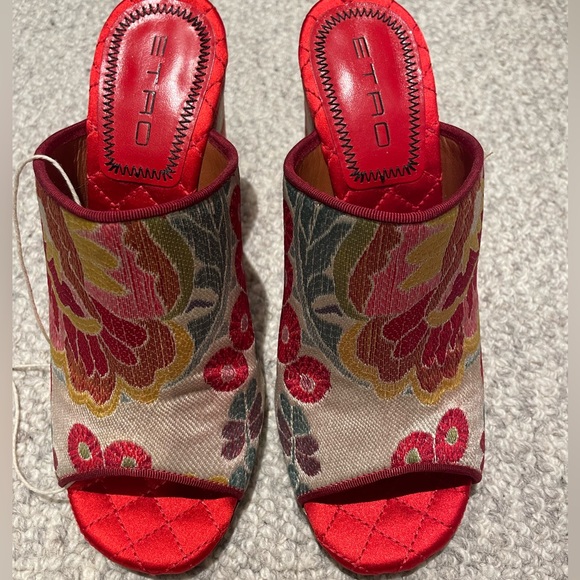 Size 36 Etro mules- never worn! - Picture 1 of 5